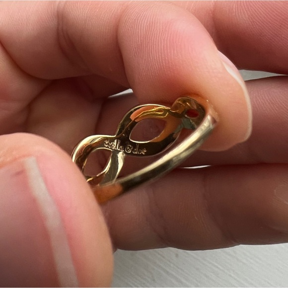 Stella & Dot Eternal Ring Gold - Sz. 7 - Picture 5 of 6